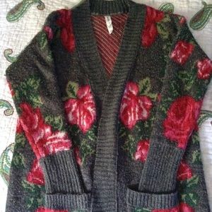 Rose cardigan